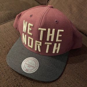 Toronto Raptors snapback hat.